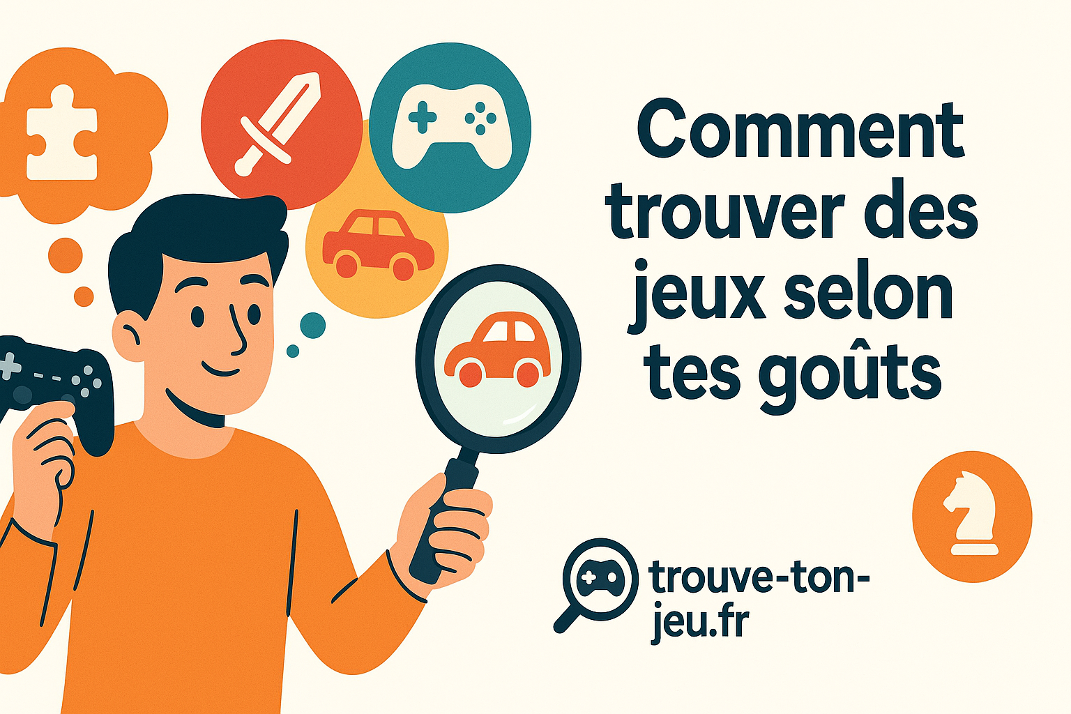 Comment Trouver des Jeux Selon Ses Goûts : Le Guide Complet 2025